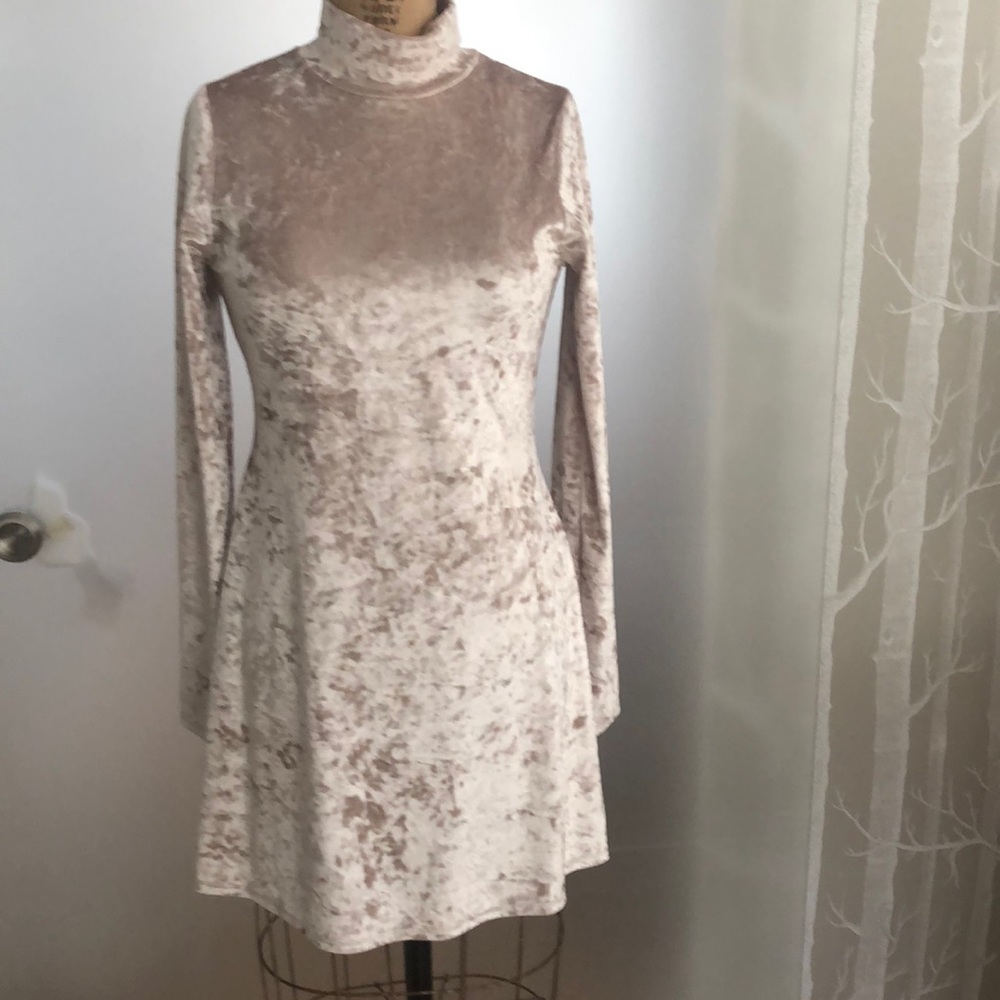 Velour dress